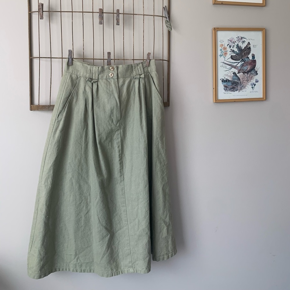 Hunter’s Glen Vintage 70s Green Skirt